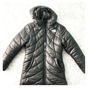 North Face girls coat, reversible!